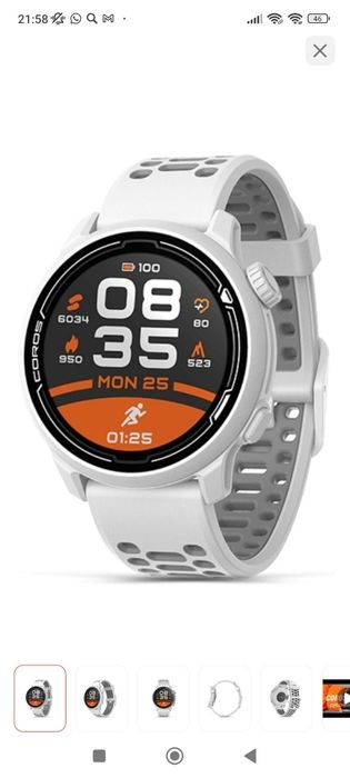 Coros Pace 2 часы