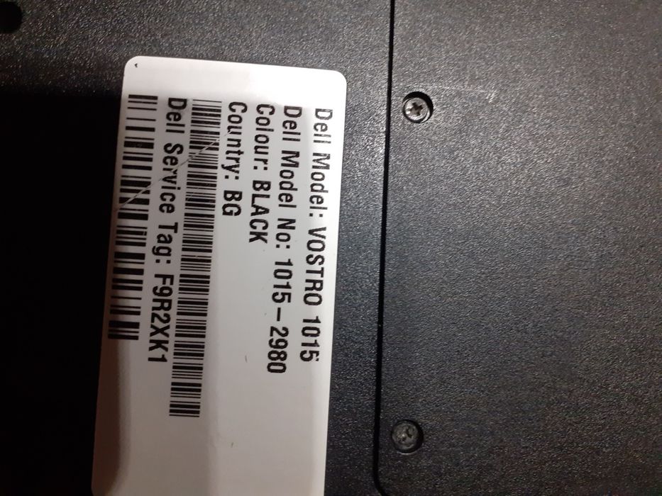Лаптоп Dell visteon 1015