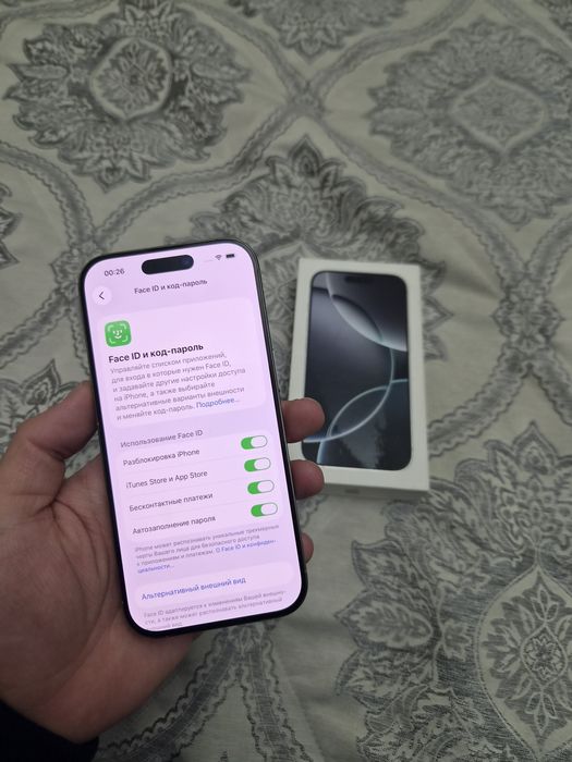 Айфон 16про 256гб iphone