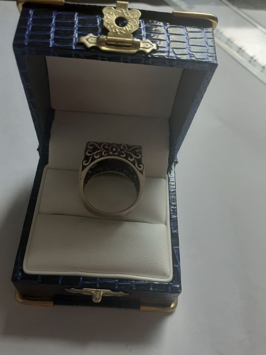 Inel din argint cu pietre semi pretioase