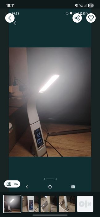 Lampa Birou Business Leather Calendar