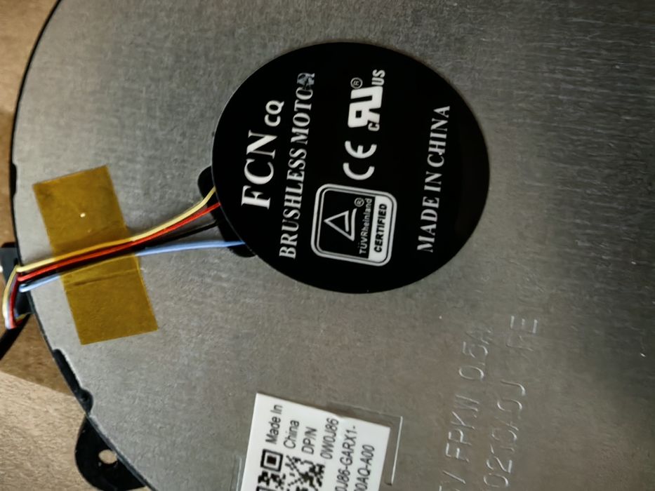 Вентилатор за охладител на Lenovo Legion Y series