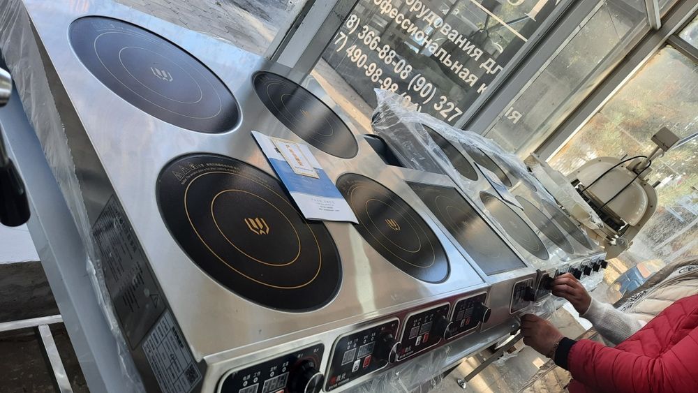 Промышленная индукционная плита