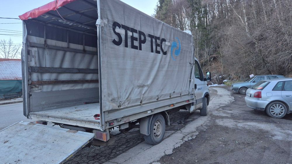 Транспортни и хамалски услуги ивеко падащ борд