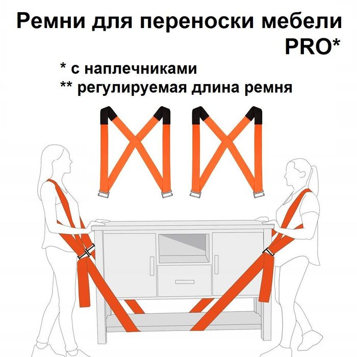 Ремни для переноски мебели