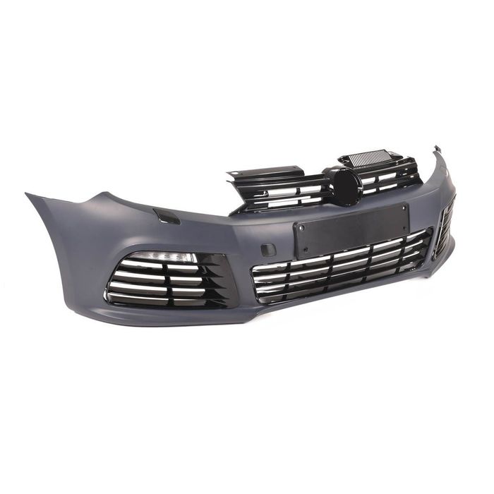 Предна Броня тип R20 с SRA и LED DRL за VW Golf 6 (2008 - 2014)