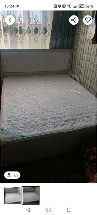 Двухспальная кровать