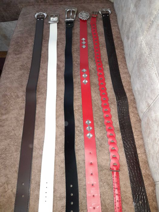 Дамски колани естествена кожа