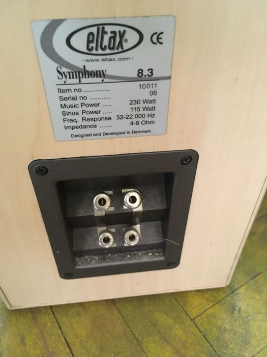 Тонколони Eltax Symphony 8.3  115W