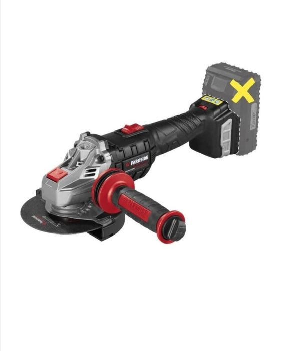 Flex polizor unghiular parkside performance brushless 20V pe baterie acumulator 125mm