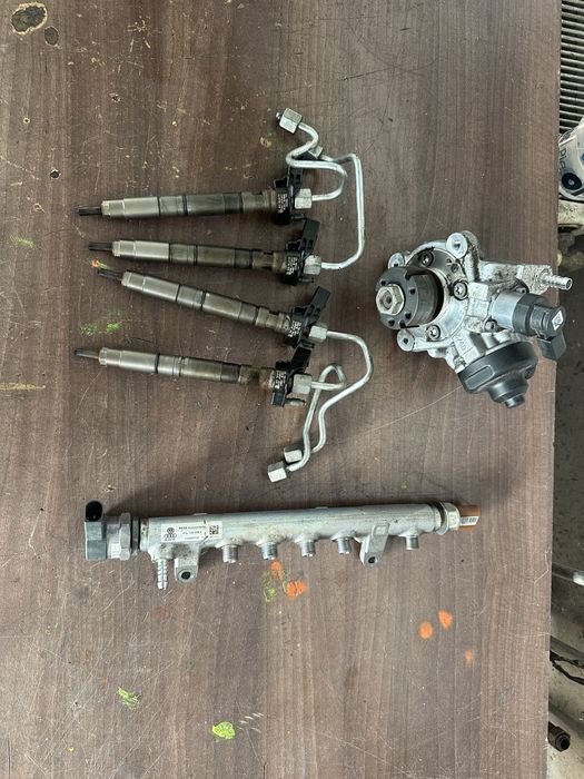 Injectie completa pompa rampa injectoare audi a4 a5 a6 q5 exeo passat tiguan golf skoda 2.0tdi cba cbb cbd caga caha