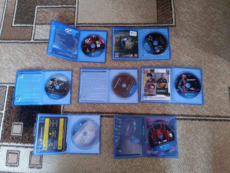 Диски для плейстейшен 4