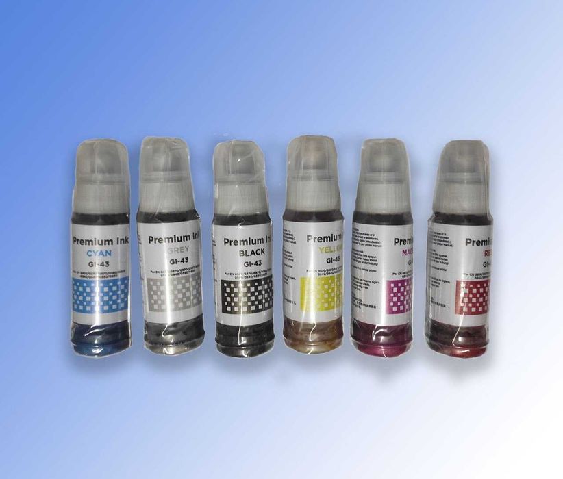 Чернила для принтеров в ассортименте