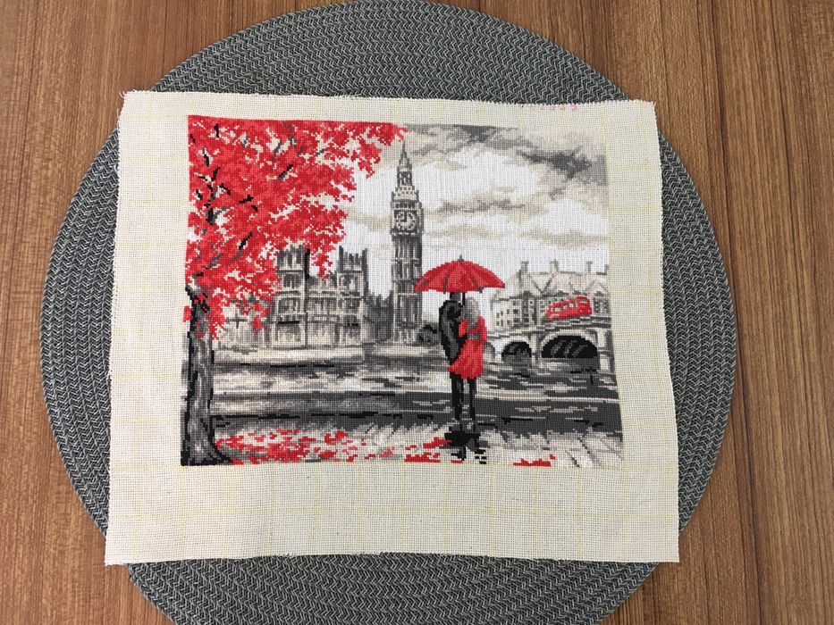 Гоблен «Лондон». Ръчна изработка