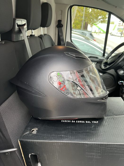 Каска AGV K1 с два визьора / Разлер L