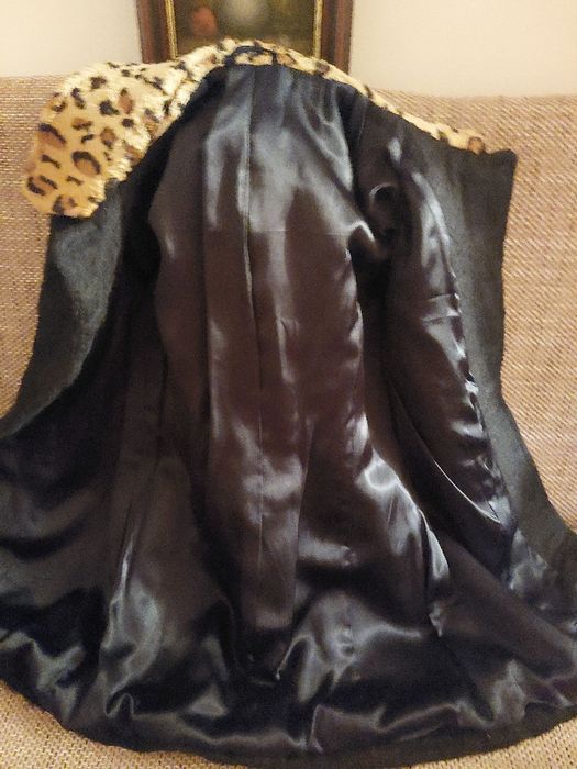 Haina noua de lux, stofa alpaca si cașmir, unicat