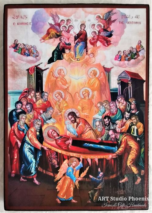 Икона Успение Богородично ikona uspenie bogorodichno