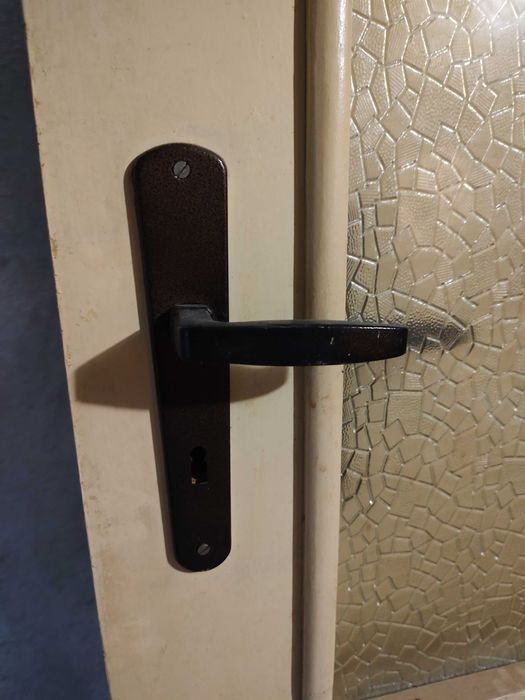 Холна врата със стъкло