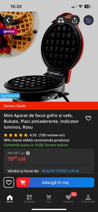 Set bucatarie resigilat – Gofre, Cantar, Boluri, Briose