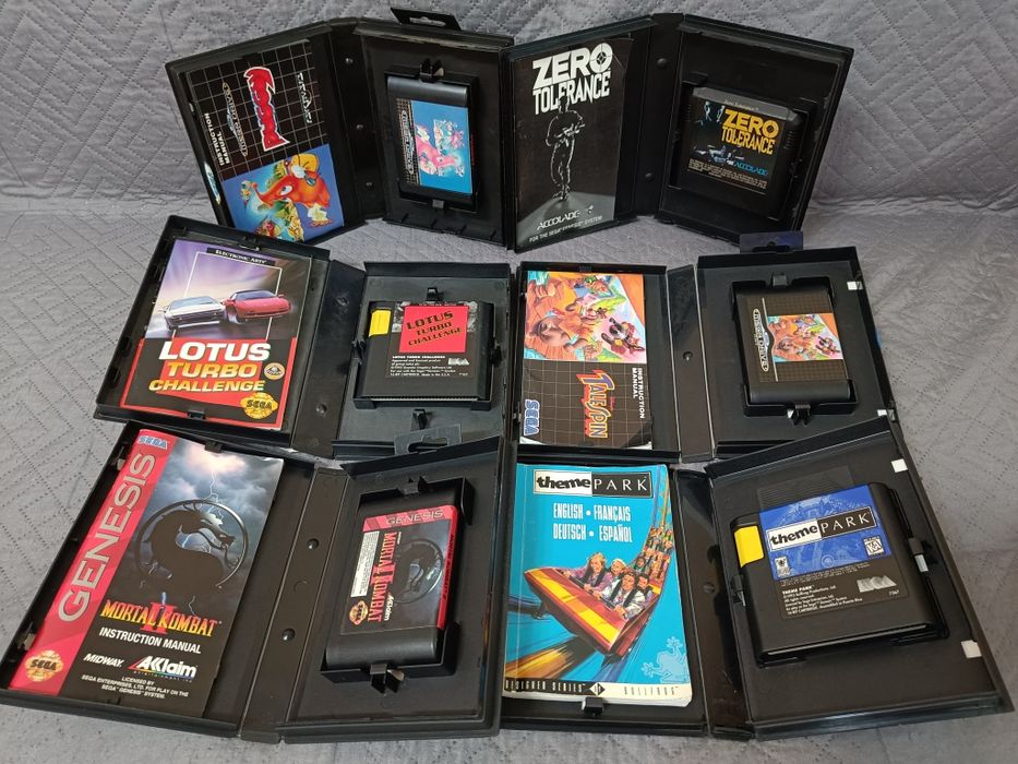 Лицензионные игры SEGA genesis/megadrive