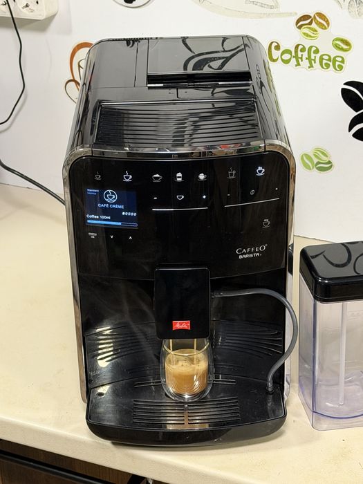 Кафемашина кафе автомат melitta caffeo barista с гаранция