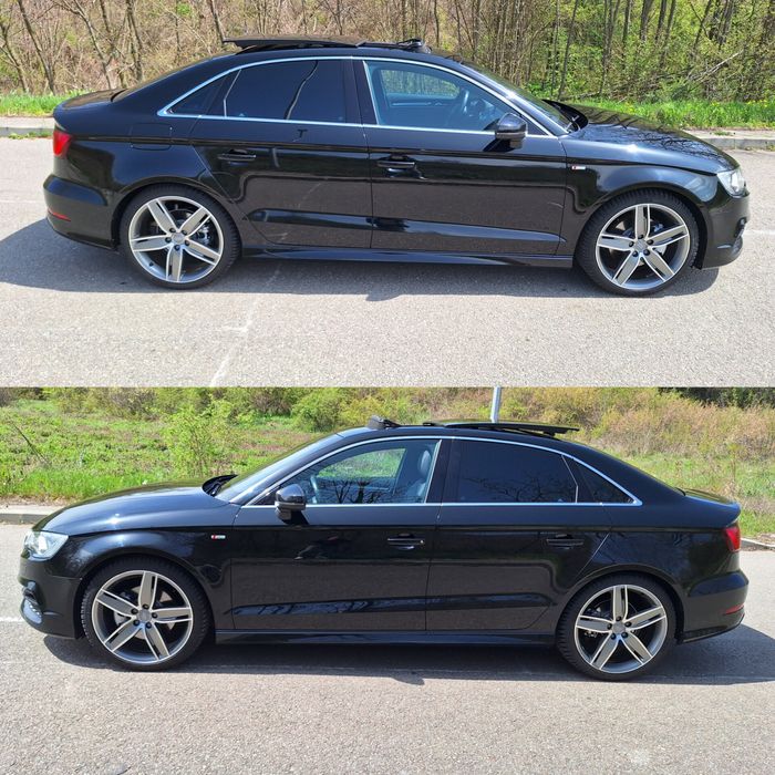 Audi A3 sedan 3xSline , quattro, webasto, trapa, matrix, b&o