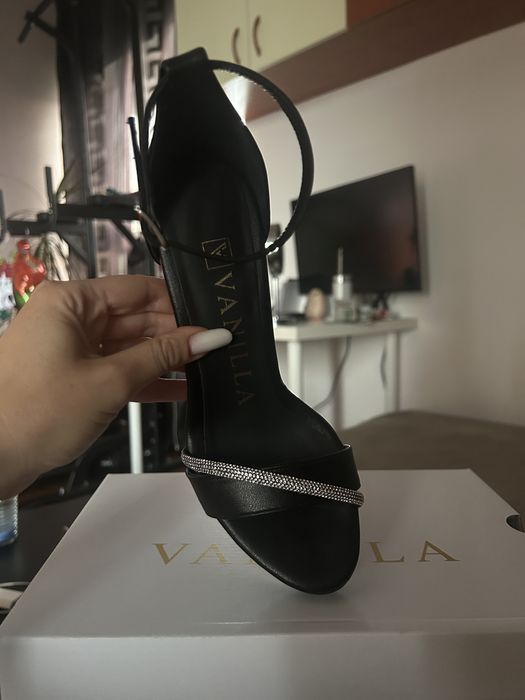 Sandale piele platforma Vanilla Shoes 37