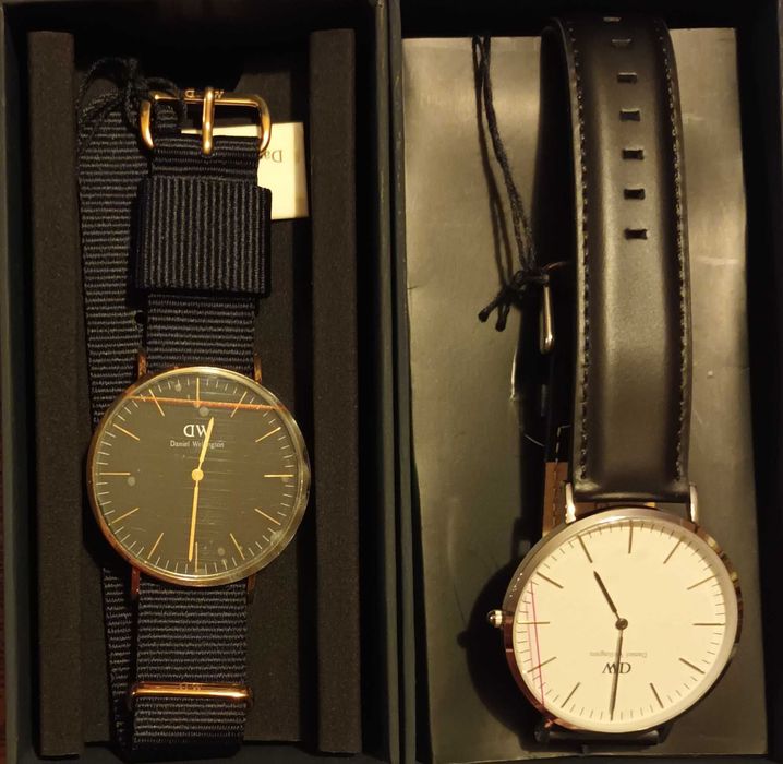 Чисто нови часовници Daniel Wellington