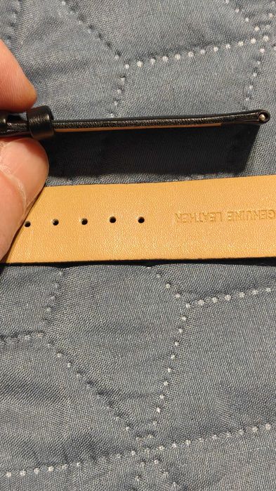 Нова 22мм каишка от Естествена Кожа - Супер Тънка и Удобна! + Подарък