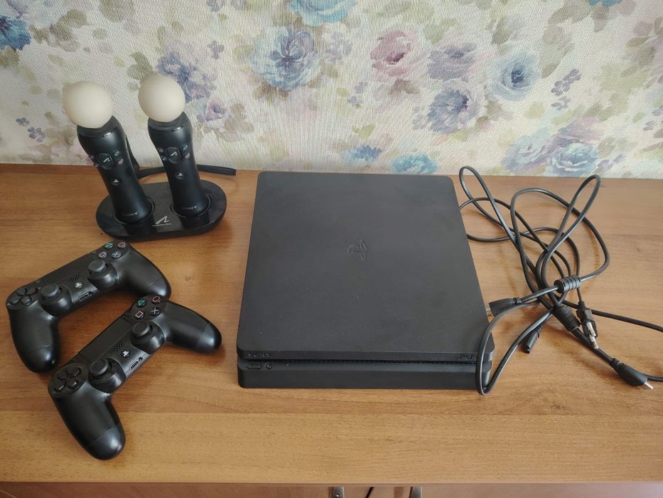 PS 4 SLIM 1TB прошитая