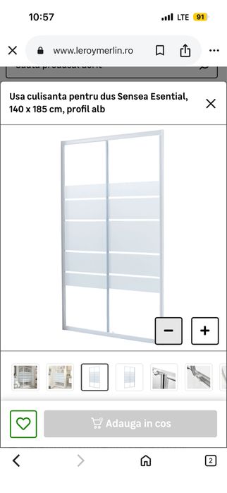 Usa culisanta pentru dus Sensea Esential