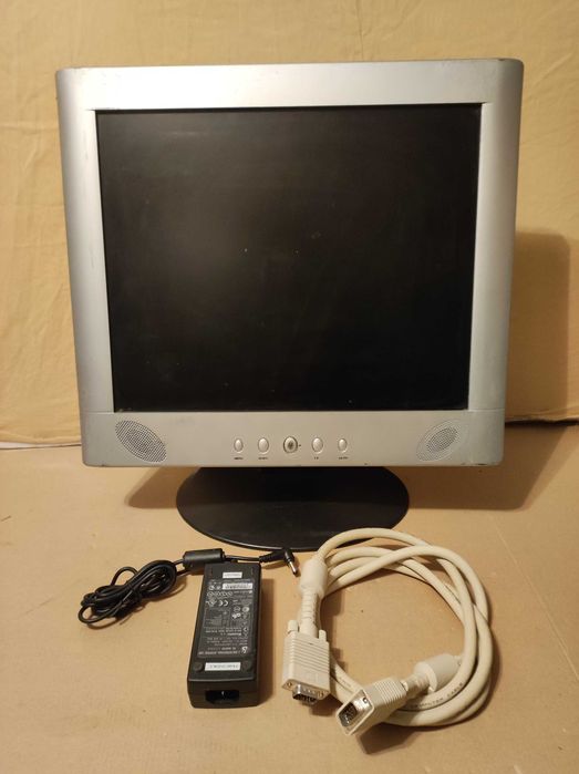 Монитор плосък 17 инча.,модел TC-17J  с  вградени 2 бр. колонки