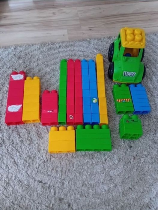 cuburi mega blocks block masina mega 88 cuburi