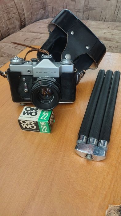 Zenit-B Професионален ретро фотоапарат к-кт,  цена 250 евро