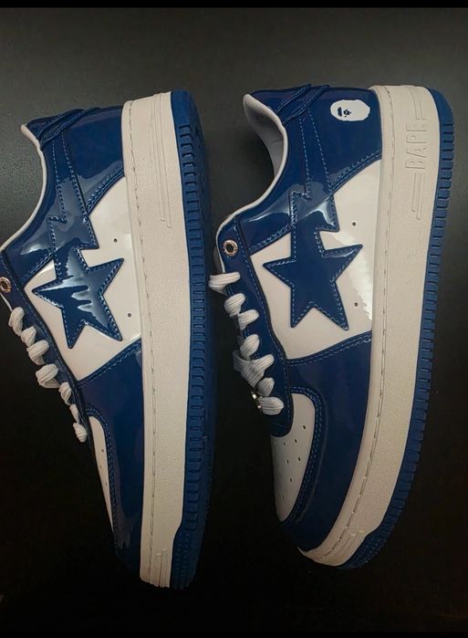 A Bathing Ape Bapesta Blue