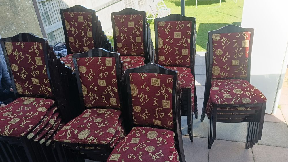 Scaune aluminiu... 100 lei bucata