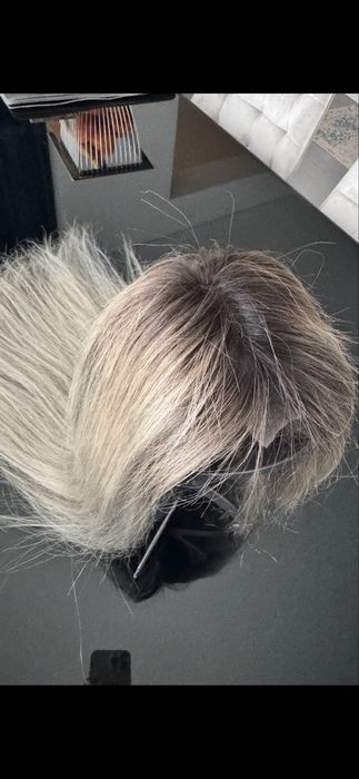 Peruca par natural uman