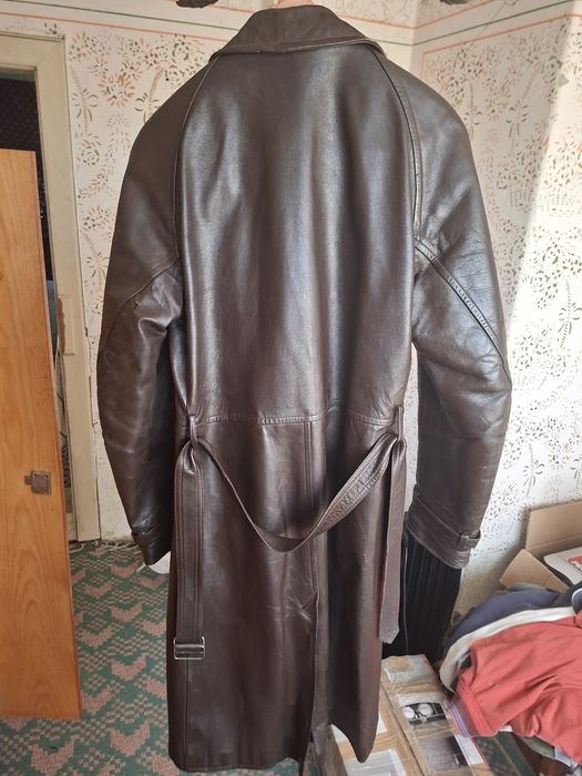Palton piele naturala anii 70