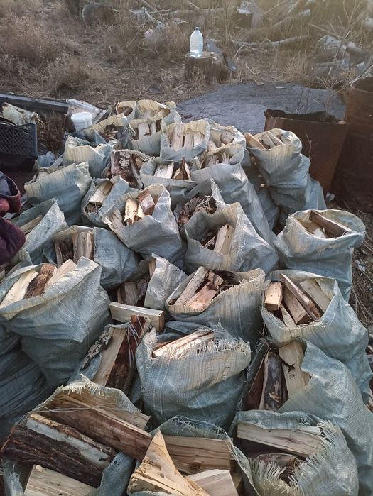 Дрова сухие рубленые