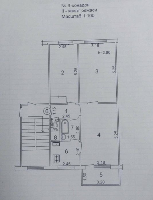 Продам квартиру буюк ипак йули 3/2/5 67м2