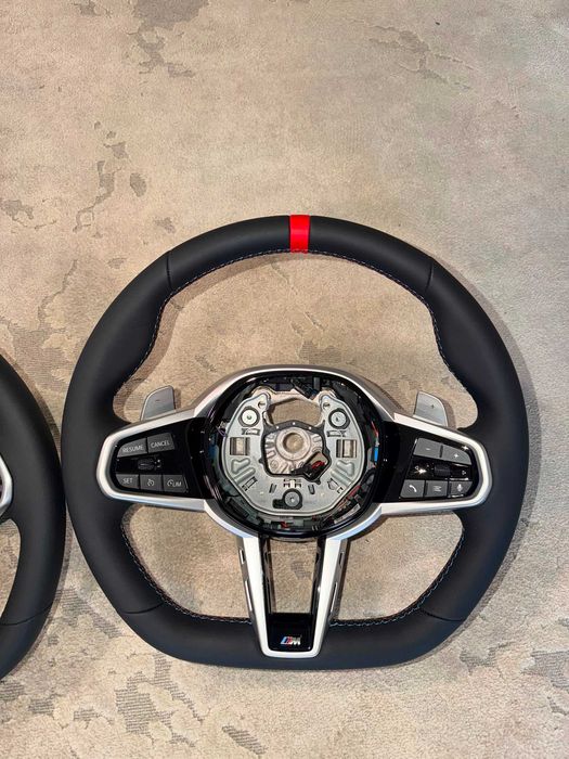Volan M / Tesit / BMW ORIGINAL / Seria 1,3,4,5,6,7,8 / X3 / X4 / X6 / X6 / X7 / XM Distronic Traffic Jam/Incalzire/Vibratii/Padele