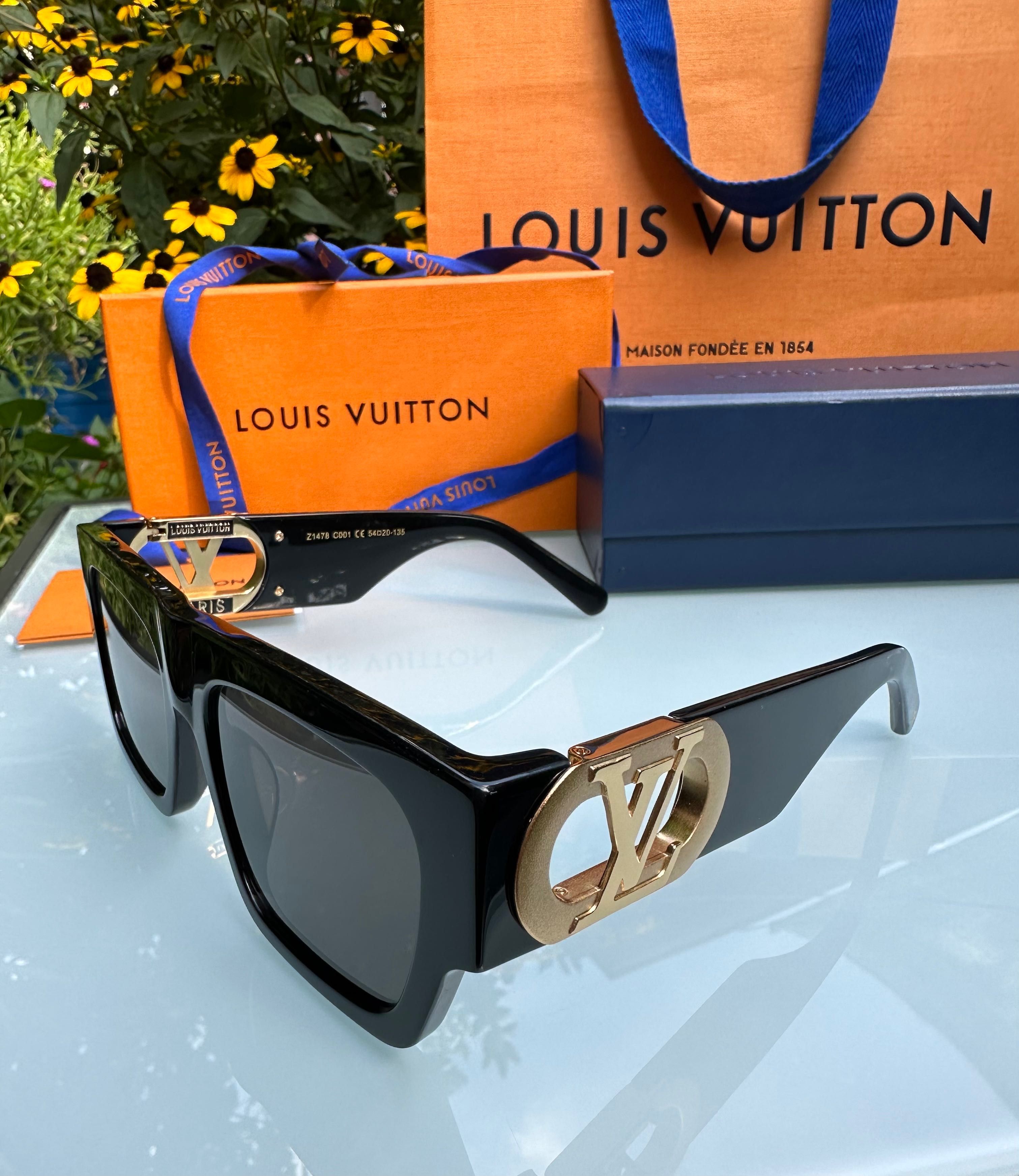 Ochelari de soare originali Louis Vuitton Link Square LV