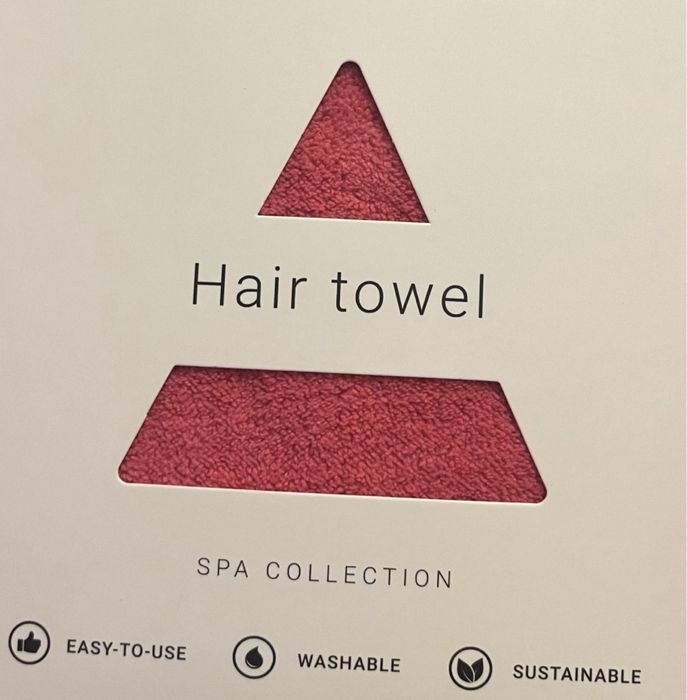 Дамска розова хавлия