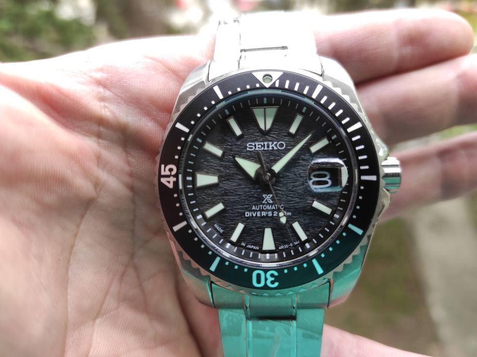 Seiko mod Сейко мод Titanium Shogun