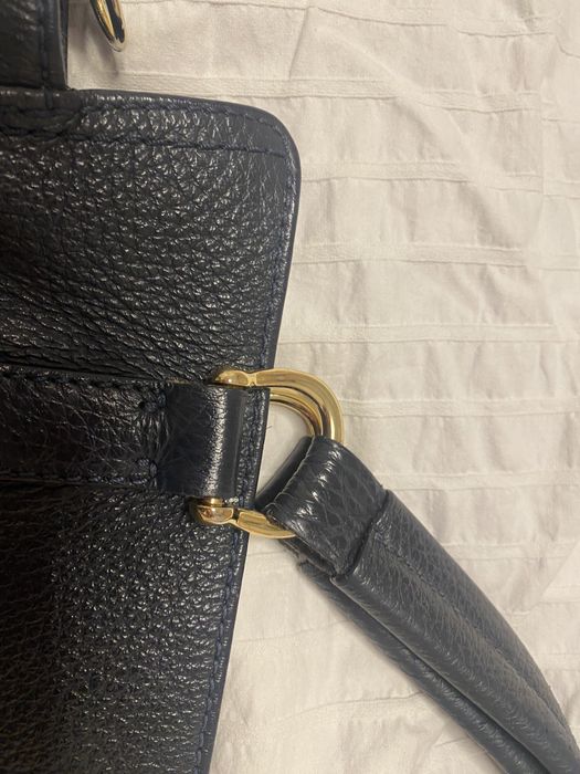 Geanta mare musette albastru inchis