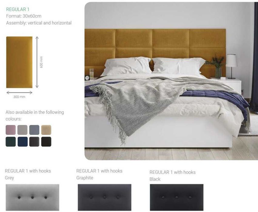 Дизайнерските тапицирани стенни панели   Vilo