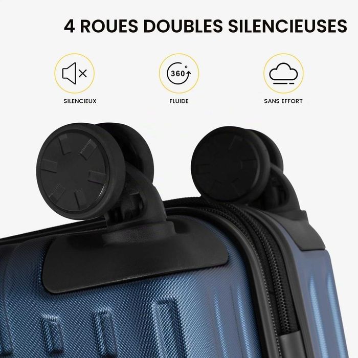 Valiză de cabină LEVEL8 din ABS+PC