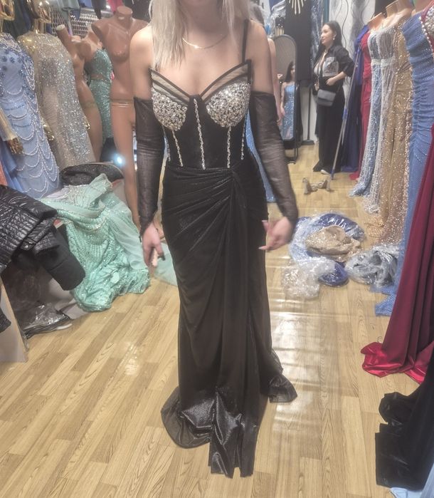 Rochie eleganta din catifea