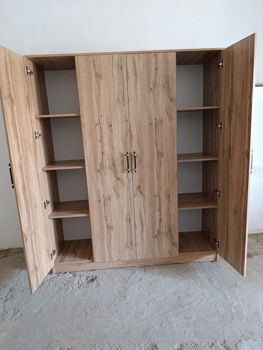 4 eshik shkaf rangi vatan.