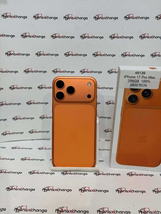 iPhone 17 Pro Max Orange Neverlocked 256GB 100%